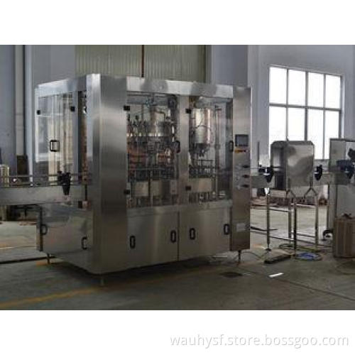 automated Glass Bottle Wine Filling Machine CE ROHS , Washi
